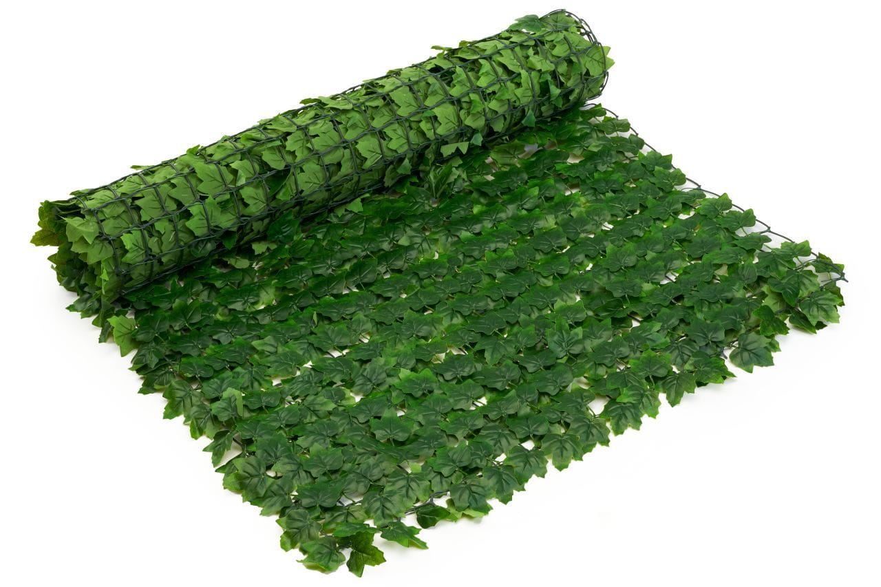 Hedera żywopłot sztuczny ekran na płot balkon Green'y NB 201-,15 rolka l1,5x3 m
